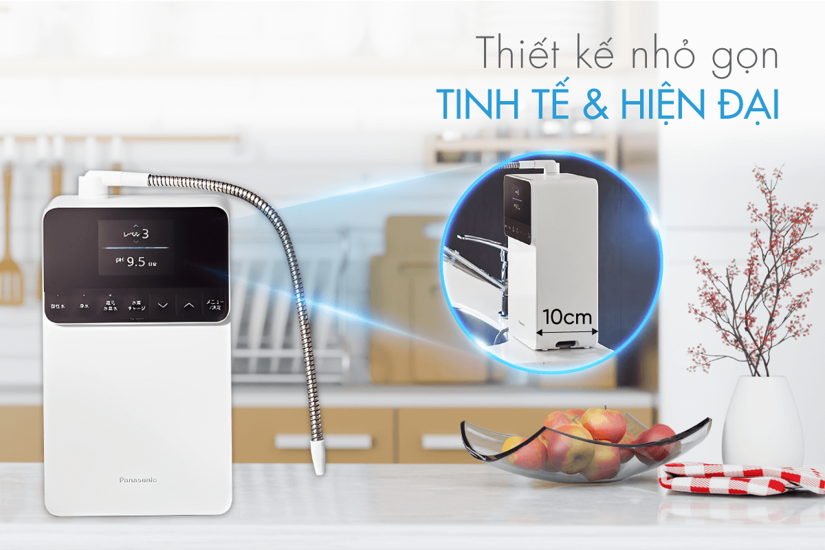 Có nên lắp máy lọc nước ion kiềm Panasonic TK-AS700 trong nhà bếp không?